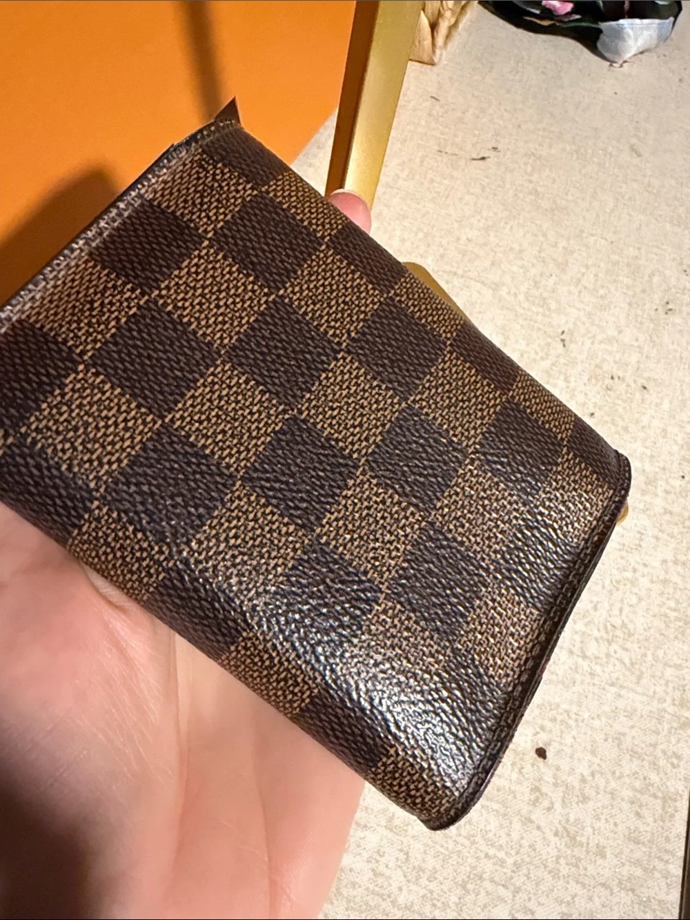 Louis Vuitton Victorine Wallet Damier